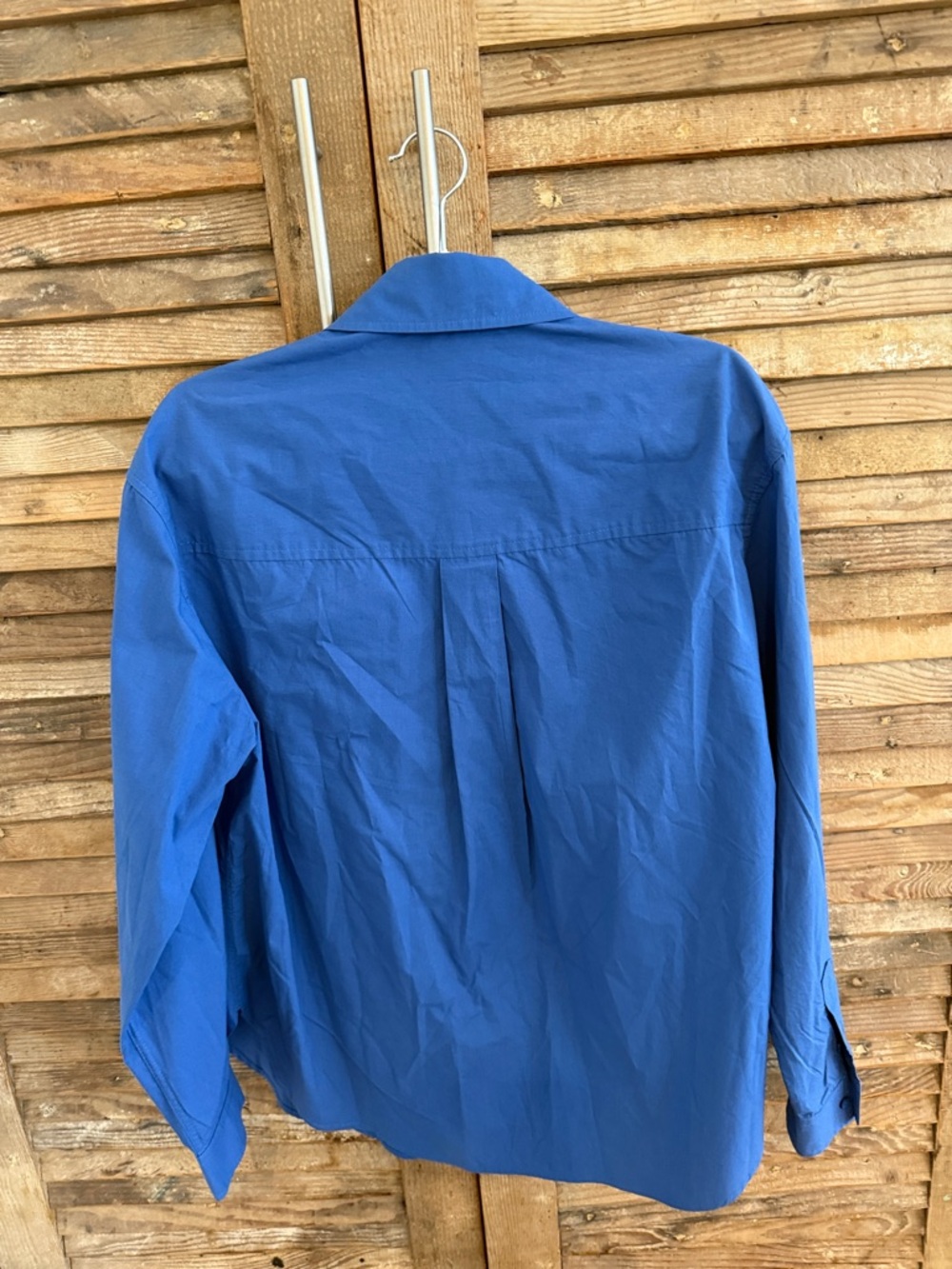 Matteau Blue Button-Up & Short Set - Picture 4 of 5